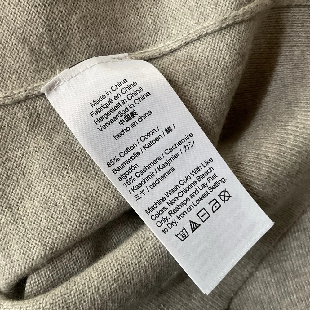 J. Crew Light Gray Crewneck Sweatshirt